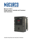 Macurco OX-12 User manual
