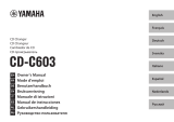 Yamaha CD-C603RK Owner's manual