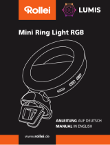 Rollei LUMIS mini ring light RGB Operation Instuctions