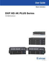 Extron DXP HD 4K PLUS Series User manual