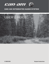 Can-Am Integrated Audio System Operating instructions