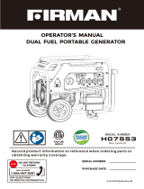 Firman H07553 User manual