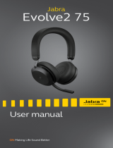 Jabra Evolve2 75 - USB-C MS Teams User manual