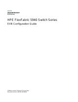 Aruba FlexFabric 5940 Switch Series EVB Configuration Guide