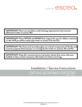 Escea DF960 Installation guide