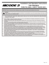 Code 3Thin Wingman Matrix Chevy Tahoe 2021+