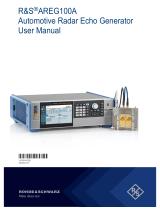 Rohde&Schwarz AREG100A User manual