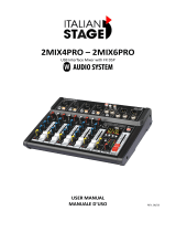 ITALIAN STAGE 2MIX4PRO User manual