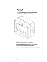 Fluidwell F119-P Owner's manual