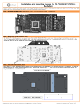 ekwb EK-FC1080 GTX Ti Strix Backplate Installation guide
