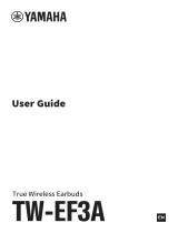 Yamaha TW-EF3A User guide