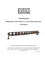 Event Lighting PIXBAR12VW User manual