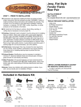 Bushwacker 10056-07 Installation guide