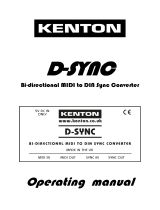 Kenton D-Sync User manual