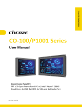 Cincoze CO-100 / P1001 Series User manual