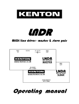 Kenton LNDR Midi Line Driver User manual