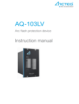 Arcteq AQ-103LV User manual