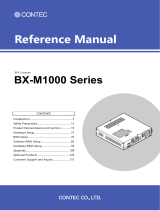 Contec BX-M1010 Reference guide