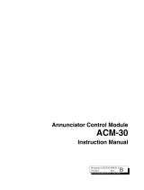 Notifier ACM-30 User manual