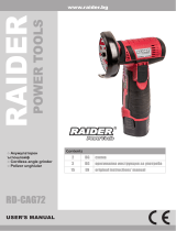 Raider Power Tools RD-CAG72 User manual