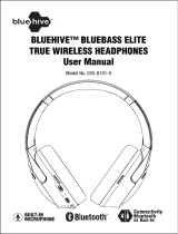 BlueHive Bluetunes Wireless ANC Headphones Owner's manual