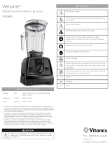 Vitamix Venturist V1200/Certified Reconditioned Venturist V1200 Owner's manual
