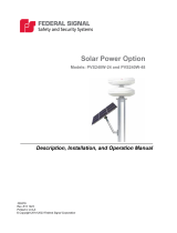 Federal Signal Modulator® Electronic Siren Series User manual