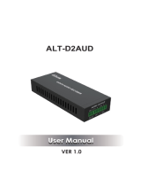 Altimium ALT-D2AUD User manual