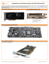 ekwb EK-VGA bracket GeForce Installation guide