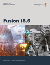 Blackmagic Fusion 18.6  User manual