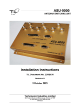 Technisonic ASU-9000 Installation guide