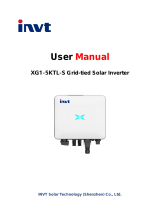 INVT XG1-5KTL-S Single-phase On-grid Solar Inverter User manual