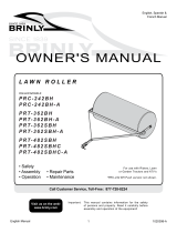 Brinly PRC-241BH Owner's manual