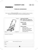 Ikra FS-ARM 4037 Ferrex Owner's manual