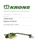 Krone BA EasyCut TC 320 CV (MT503-33) Operating instructions