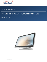 MicroTouch DT-215P-M1 User manual