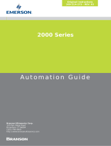 Branson 100-214-273 Automation All 2000X User guide