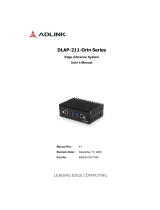 Adlink DLAP-211-Orin Series Owner's manual