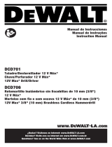 DeWalt DCD706F2 User manual