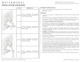 WaterWorks RRTH30 Installation guide