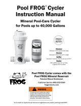 King Technology POOL FROG Model 5400 User manual