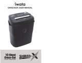 Iwata SHRED-X SMALL User manual