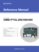 Contec GMB-PTGL NEW Reference guide