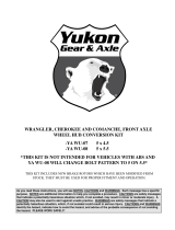 Yukon Gear & Axle Spin Free Locking Hub Conversion Kit Installation guide