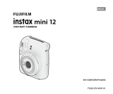 Sharper Image Fujifilm Instax Mini 12 Camera User manual