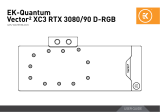 ekwb EK-Quantum Vector² XC3 RTX 3080/90 Backplate Installation guide