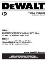 DeWalt DCF902B User manual