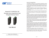 Omnitron Systems Technology pdf RuggedNet 10GMGPoE+/Mi Modified on 28 November 2023 Download 