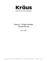 KRAUS KVF-1220SFS User manual