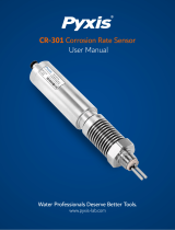 Pyxis CR-301 High Temp and Pressure Corrosion Rate Sensor User manual